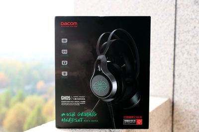 Dacom GH05头戴式游戏耳机深度体验 双十一电竞音质不选它就亏了
